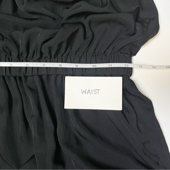 Everlane Party of One Jumpsuit XS black solid minimalist sleeveless cropped slip - Picture 10 of 13